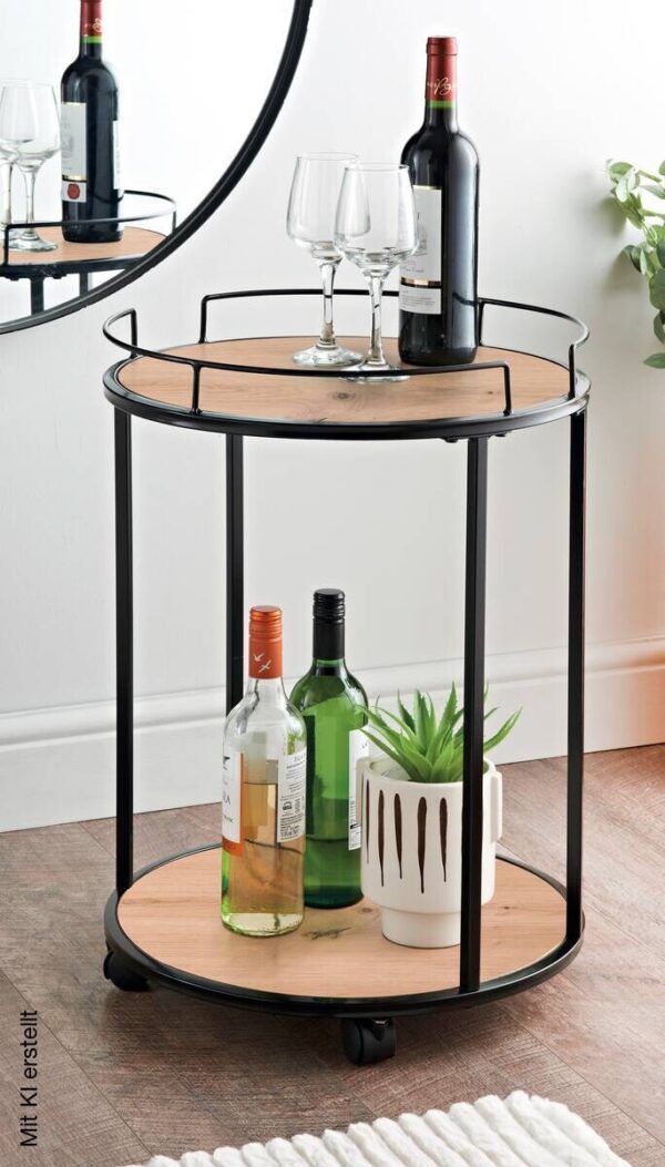 Beistelltisch Trelleborg B/H/T: ca. 44x62x44 cm – Bild 2