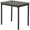 Küchentisch Beton Optik Holzwerkstoff B/H/T: ca. 75x74x55 cm – Bild 2