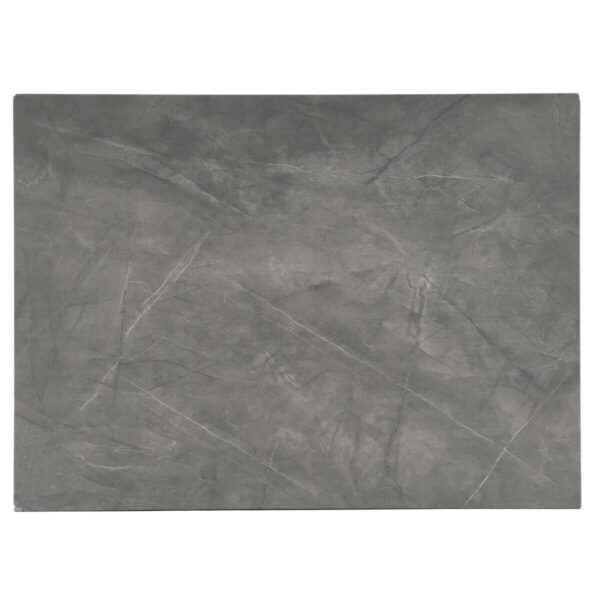 Küchentisch Beton Optik Holzwerkstoff B/H/T: ca. 75x74x55 cm – Bild 4
