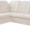 Ecksofa mit Bettfunktion und Bettkasten pearl Microfaser B/H/T: ca. 260x107x214 cm – Bild 5