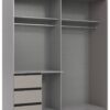 Schwebetürenschrank Stade Sahara grau B/H/T: ca. 168x198x63 cm Schwebetürenschrank Stade Sahara grau B/H/T: ca. 168x198x63 cm – Bild 4