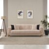 Sofa 3-2-1 Rixos beige Webstoff – Bild 3