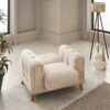 Sofa 3-2-1 Rixos beige Webstoff – Bild 4