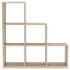 Stufenregal Max Step Eiche Sonoma Nachbildung B/H/T: ca. 106x107x33 cm – Bild 2