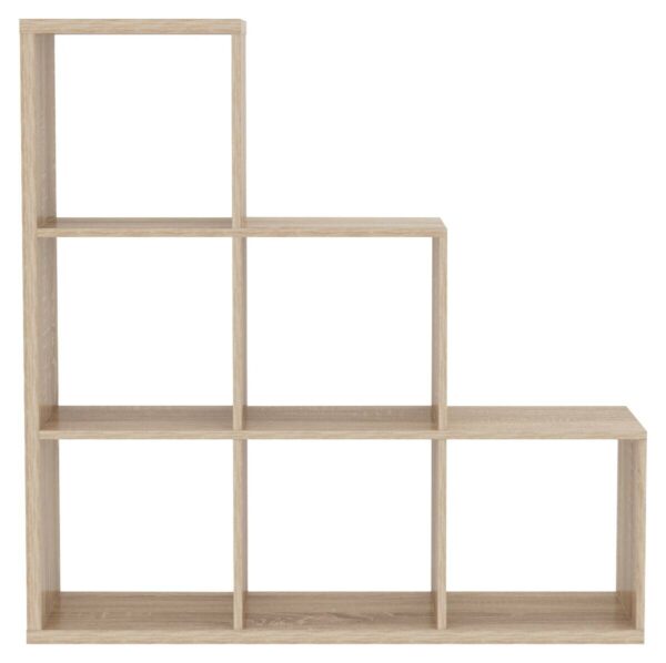 Stufenregal Max Step Eiche Sonoma Nachbildung B/H/T: ca. 106x107x33 cm – Bild 2