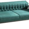 Sofa 3-2-1 Tokio grün Microfaser – Bild 3
