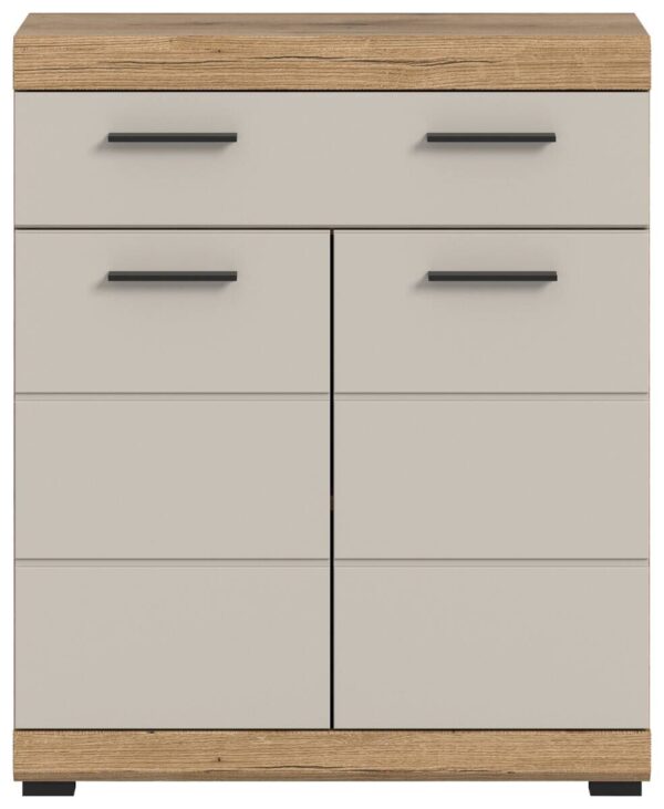 Badhochschrank Scout Evoke Oak Nachbildung Kaschmirgrau Nachbildung B/H/T: ca. 74x88x31 cm – Bild 2