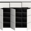 Schuhkommode Canu basaltgrau Nachbildung weiß B/H/T: ca. 120x94x37 cm – Bild 2