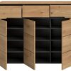 Schuhkommode Canu basaltgrau Nachbildung Artisan Nachbildung B/H/T: ca. 94x120x37 cm – Bild 2