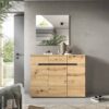 Schuhkommode Canu basaltgrau Nachbildung Artisan Nachbildung B/H/T: ca. 94x120x37 cm – Bild 3