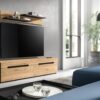 TV-Kommode Canu basaltgrau Nachbildung Artisan Oak Nachbildung B/H/T: ca. 170x38x33 cm – Bild 5