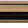 TV-Lowboard Canu basaltgrau Nachbildung Artisan Oak Nachbildung B/H/T: ca. 55x184x44 cm – Bild 4