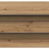 Wandboard Canu basaltgrau Nachbildung Artisan Oak Nachbildung B/H/T: ca. 67x184x19 cm – Bild 2