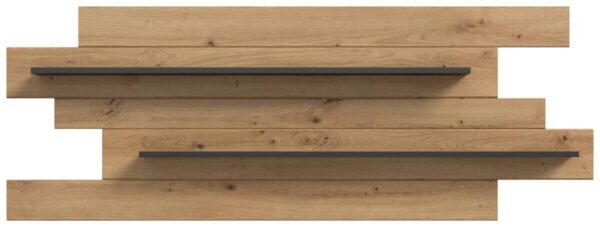 Wandboard Canu basaltgrau Nachbildung Artisan Oak Nachbildung B/H/T: ca. 67x184x19 cm – Bild 2