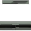 TV-Lowboard Canu grün basaltgrau Nachbildung B/H/T: ca. 170x38x33 cm TV-Lowboard Canu grün basaltgrau Nachbildung B/H/T: ca. 170x38x33 cm – Bild 2