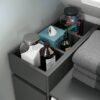 Anstellregal Free anthrazit B/H/T: ca. 29x101x60 cm – Bild 2