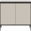 Kommode Tron Kaschmirgrau Nachbildung schwarz B/H/T: ca. 92x83x38 cm Kommode Tron Kaschmirgrau Nachbildung schwarz B/H/T: ca. 92x83x38 cm – Bild 4