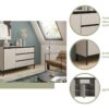 Sideboard Tron Kaschmirgrau Nachbildung schwarz B/H/T: ca. 136x83x38 cm – Bild 3