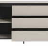 Sideboard Tron Kaschmirgrau Nachbildung schwarz B/H/T: ca. 136x83x38 cm – Bild 5