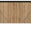Sideboard Neo Evoke Oak Nachbildung schwarz B/H/T: ca. 120x81x40 cm – Bild 3