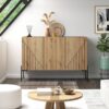 Sideboard Neo Evoke Oak Nachbildung schwarz B/H/T: ca. 120x81x40 cm – Bild 5