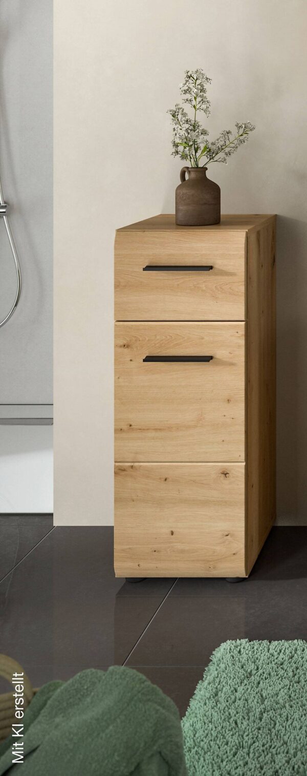 Schrank Ice Artisan Oak Nachbildung B/H/T: ca. 30x80x30 cm Schrank Ice Artisan Oak Nachbildung B/H/T: ca. 30x80x30 cm – Bild 4