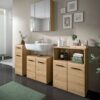 Schrank Ice Artisan Oak Nachbildung B/H/T: ca. 30x80x30 cm Schrank Ice Artisan Oak Nachbildung B/H/T: ca. 30x80x30 cm – Bild 5