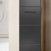 Stauraumelement Ice Nox Oak Nachbildung schwarz matt B/H/T: ca. 30x106x30 cm – Bild 2