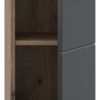 Stauraumelement Ice Nox Oak Nachbildung schwarz matt B/H/T: ca. 30x106x30 cm – Bild 5