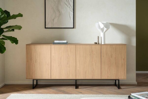 Sideboard Kalmar stone B/H/T: ca. 200x90x40 cm – Bild 4