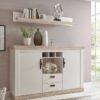 Sideboard Florenz weiß Pinie B/H/T: ca. 167x104x44 cm – Bild 2