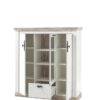 Highboard Florenz weiß Pinie B/H/T: ca. 139x146x44 cm Highboard Florenz weiß Pinie B/H/T: ca. 139x146x44 cm – Bild 2