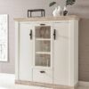 Highboard Florenz weiß Pinie B/H/T: ca. 139x146x44 cm Highboard Florenz weiß Pinie B/H/T: ca. 139x146x44 cm – Bild 4