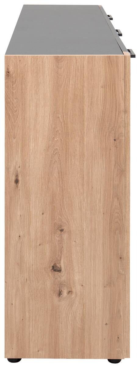 Sideboard Cento anthrazit Eiche Artisan Oak Nachbildung Sideboard Cento anthrazit Eiche Artisan Oak Nachbildung – Bild 2