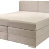 Boxspringbett Happy grau hell Liegefläche B/L: ca. 180x200 cm – Bild 3
