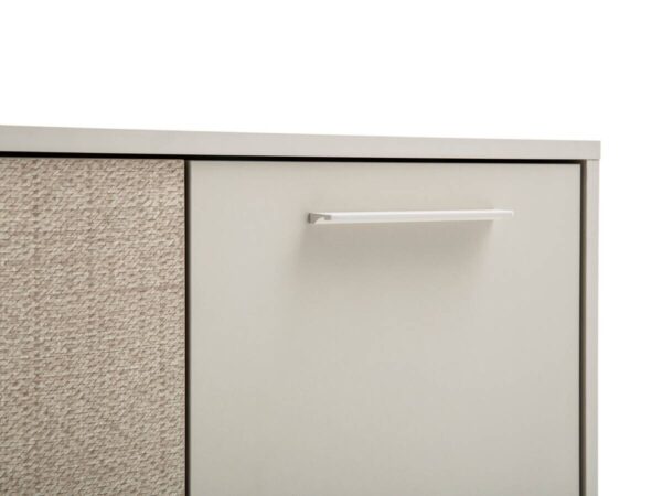 Highboard Edno creme Eiche Nachbildung B/H/T: ca. 59,8x124x19,5 cm – Bild 3
