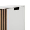 Highboard Ryker weiß matt B/H/T: ca. 59,8x124x19,55 cm Highboard Ryker weiß matt B/H/T: ca. 59,8x124x19,55 cm – Bild 3