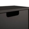 Highboard Ryker schwarz matt B/H/T: ca. 59,8x124x19,55 cm Highboard Ryker schwarz matt B/H/T: ca. 59,8x124x19,55 cm – Bild 2