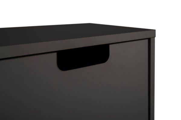 Highboard Ryker schwarz matt B/H/T: ca. 59,8x124x19,55 cm Highboard Ryker schwarz matt B/H/T: ca. 59,8x124x19,55 cm – Bild 2