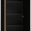 Highboard Ryker schwarz matt B/H/T: ca. 59,8x124x19,55 cm Highboard Ryker schwarz matt B/H/T: ca. 59,8x124x19,55 cm – Bild 4