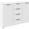 Kombikommode Aditio Alpinweiß B/H/T: ca. 120x81x43 cm – Bild 3