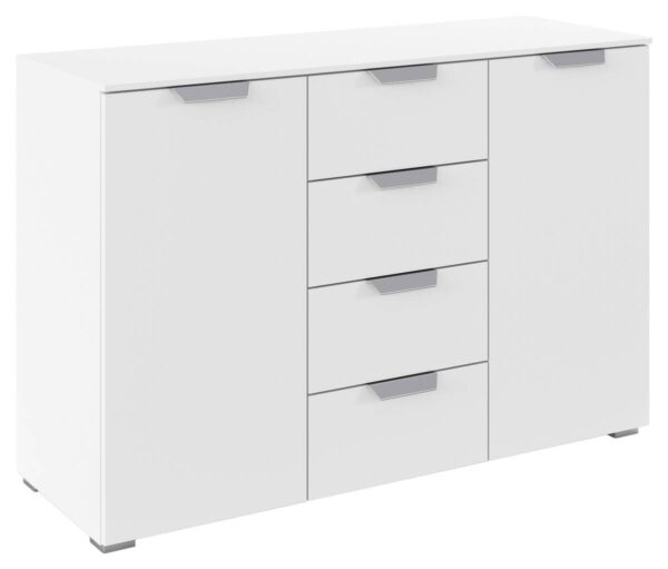 Kombikommode Aditio Alpinweiß B/H/T: ca. 120x81x43 cm – Bild 3