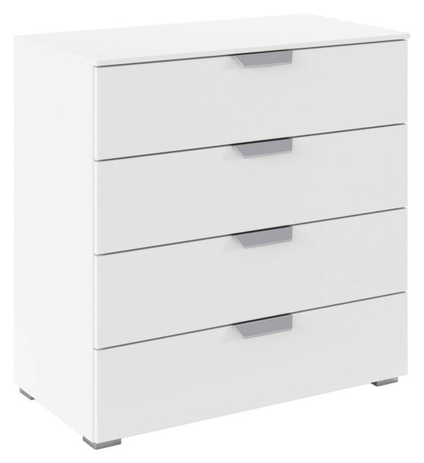Kommode Aditio Alpinweiß B/H/T: ca. 80x81x42 cm – Bild 2