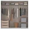 Kleiderschrank Kulmbach Alpinweiß B/H/T: ca. 203x210x62 cm – Bild 5