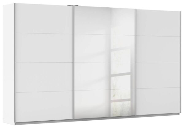 Kleiderschrank Kulmbach Alpinweiß B/H/T: ca. 360x210x62 cm – Bild 3