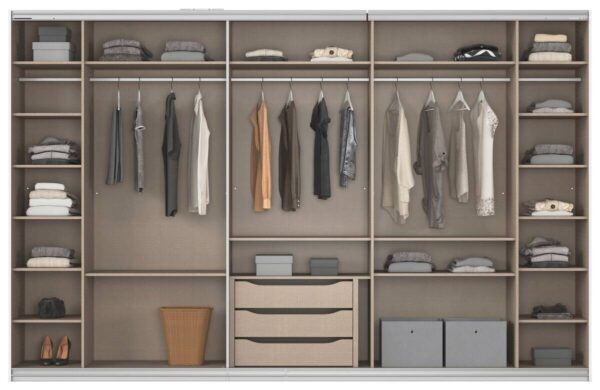 Kleiderschrank Kulmbach Alpinweiß B/H/T: ca. 360x229x62 cm Kleiderschrank Kulmbach Alpinweiß B/H/T: ca. 360x229x62 cm – Bild 5