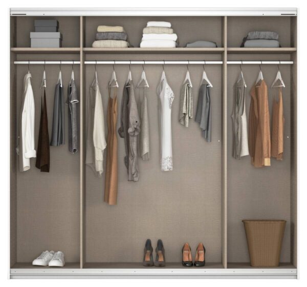 Kleiderschrank Altera Alpinweiß B/H/T: ca. 226x211x62 cm – Bild 2