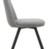 Stuhl CORA grau Microfaser B/T: ca. 56,5x85 cm Stuhl CORA grau Microfaser B/T: ca. 56,5x85 cm – Bild 3