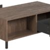 Couchtisch Fusion Eiche dunkel Nachbildung bronze Optik B/H/T: ca. 110x37x60 cm Couchtisch Fusion Eiche dunkel Nachbildung bronze Optik B/H/T: ca. 110x37x60 cm – Bild 2