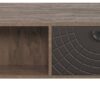 Couchtisch Fusion Eiche dunkel Nachbildung bronze Optik B/H/T: ca. 110x37x60 cm Couchtisch Fusion Eiche dunkel Nachbildung bronze Optik B/H/T: ca. 110x37x60 cm – Bild 3